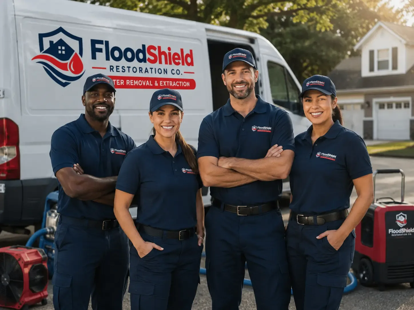 Flood Damage Restoration company in Crown City, OH