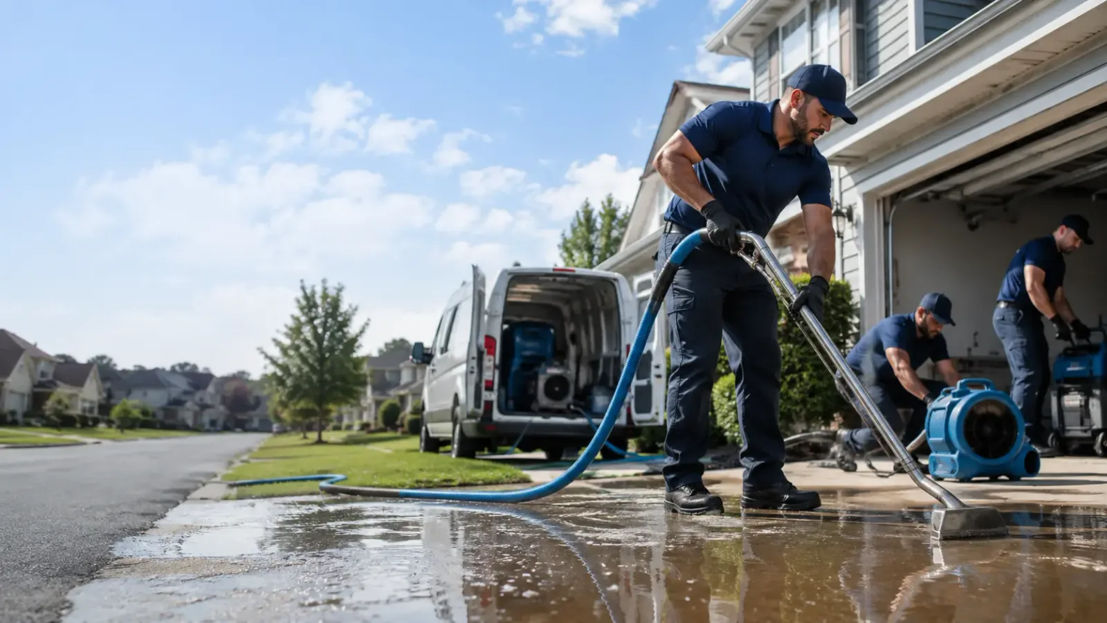 Flood Damage Restoration in Crown City, OH